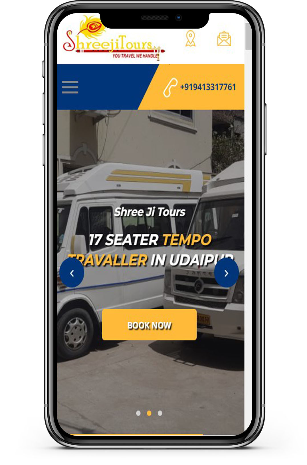 tempo travaller in udaipur